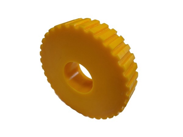 دنده تایم زلامیدی چنگک از دنده های به کار رفته در دستگاه برش و دوخت است.جنس این دنده به منظور مقاومت در برابر ساییدگی از